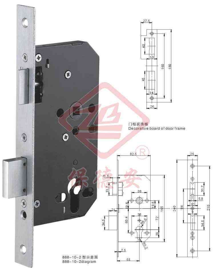 888-10-2 flameproof lock 888-10-2 ͷTi